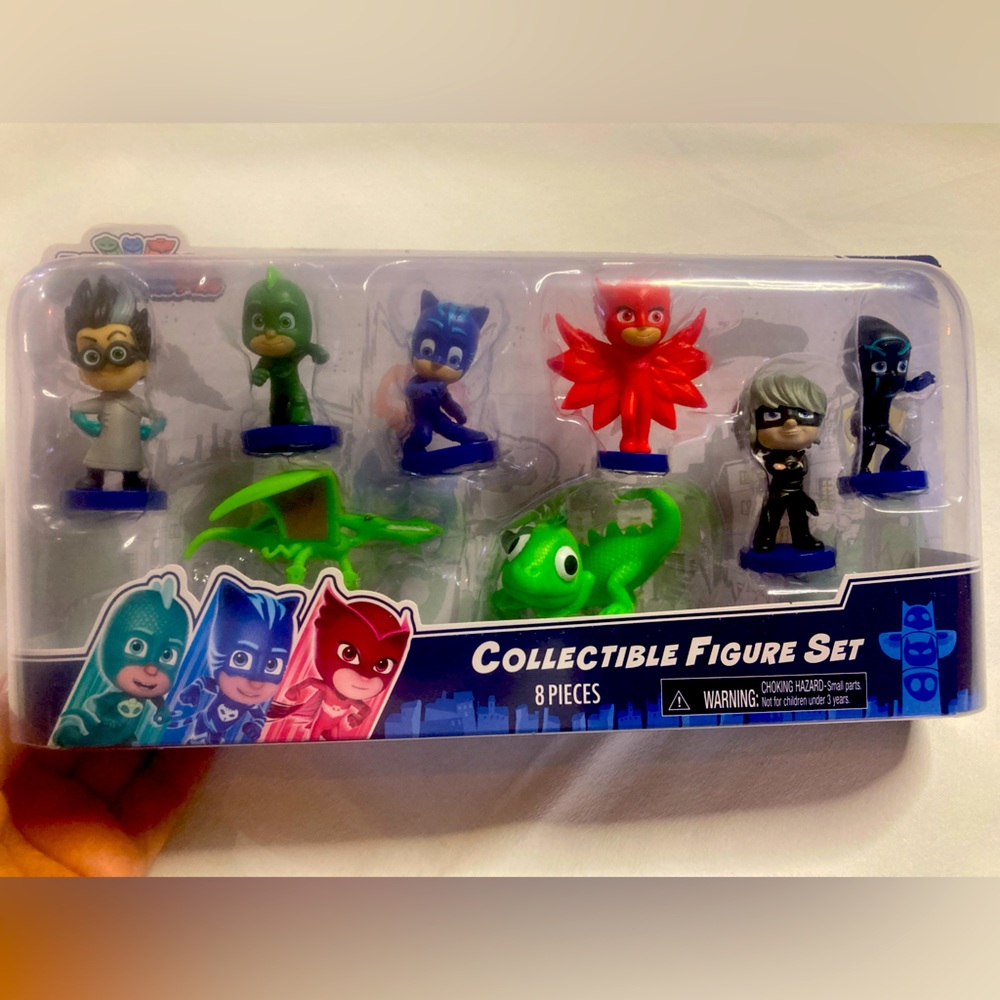 Collectible Pj mask figure set 8 pieces